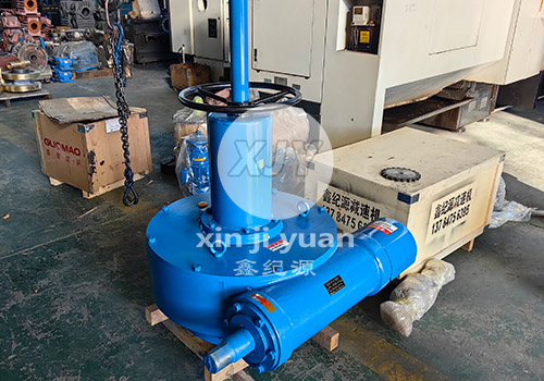 JWZ刮泥机主驱动手动提升机构